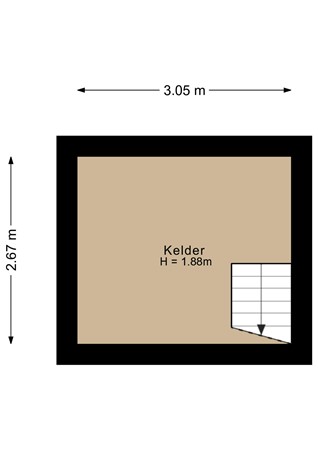 Floorplan - Garderenseweg 421, 3852 NJ Ermelo